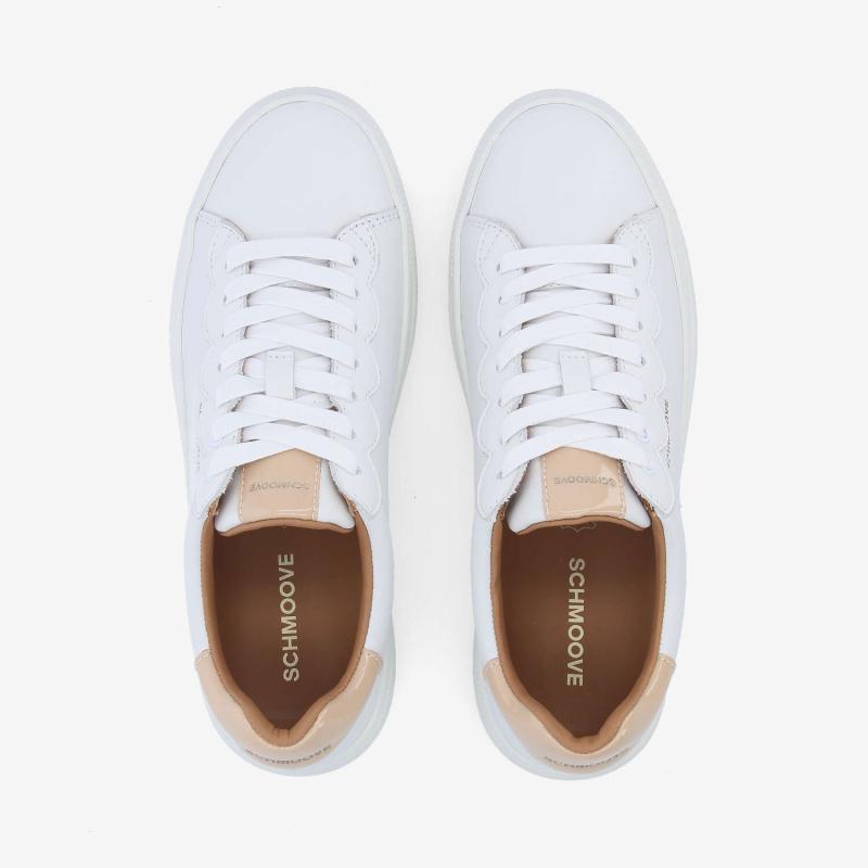 SPARKLE WAVE W - NAPPA/PATENT - BLANC/BEIGE